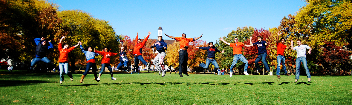 Students on Quad