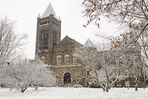 The university is negotiating an architect contract to renovate Altgeld Hall and replace Illini Hall. (Photo by L. Brian Stauffer.)